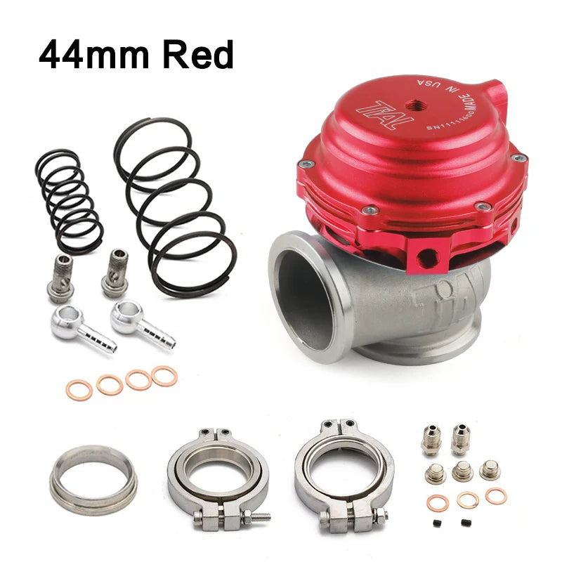 44mm Water Cooled External Turbo Wastegate MV-R V-Band Flange Hardware 14PSI