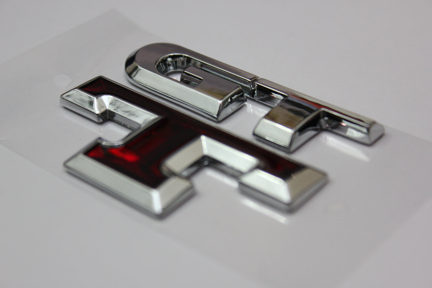 GTT Badge Emblem Silver & Red for Nissan Skyline R32 R33 R34 R35 GT