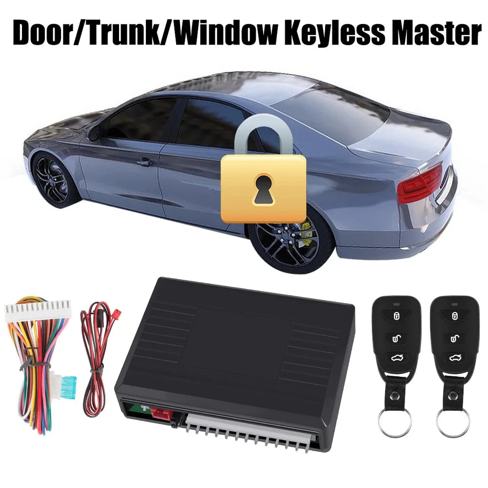 Car Remote Central Door Lock Keyless Entry Control Kit Alarm System Remote