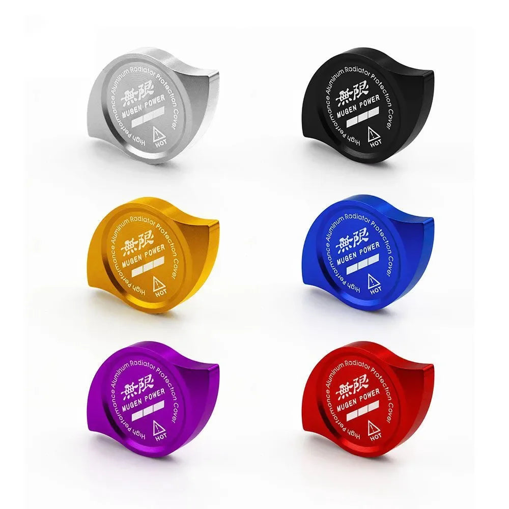MUGEN Style Billet Aluminum Radiator Pressure Cap Cover High Performance Car