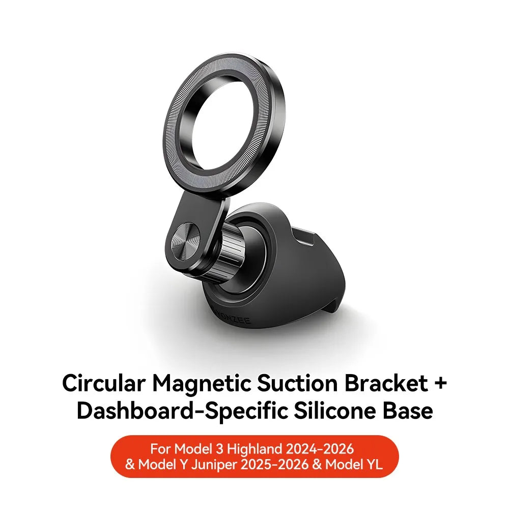 360° Magnetic Phone Holder for Tesla Model 3 Highland & Model Y Juniper