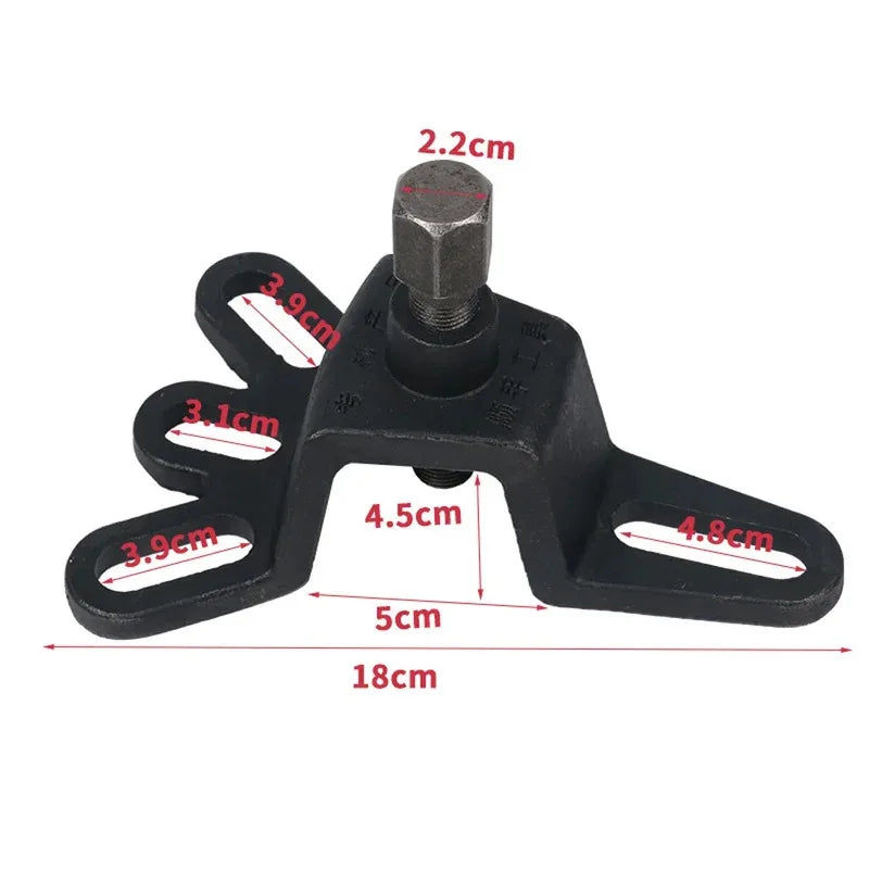 4 Hole Brake Drum Puller Wheel Hub Remover Tool for Motorcycle Tricycle