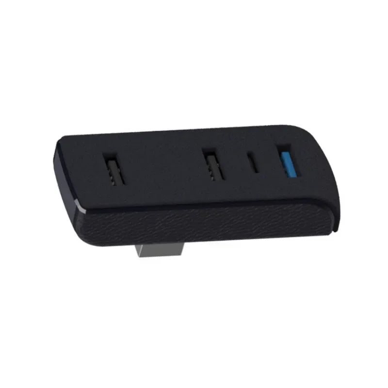 4-in-1 USB Hub Glove Box Docking Station for Tesla Model 3 Y Juniper USB Extender