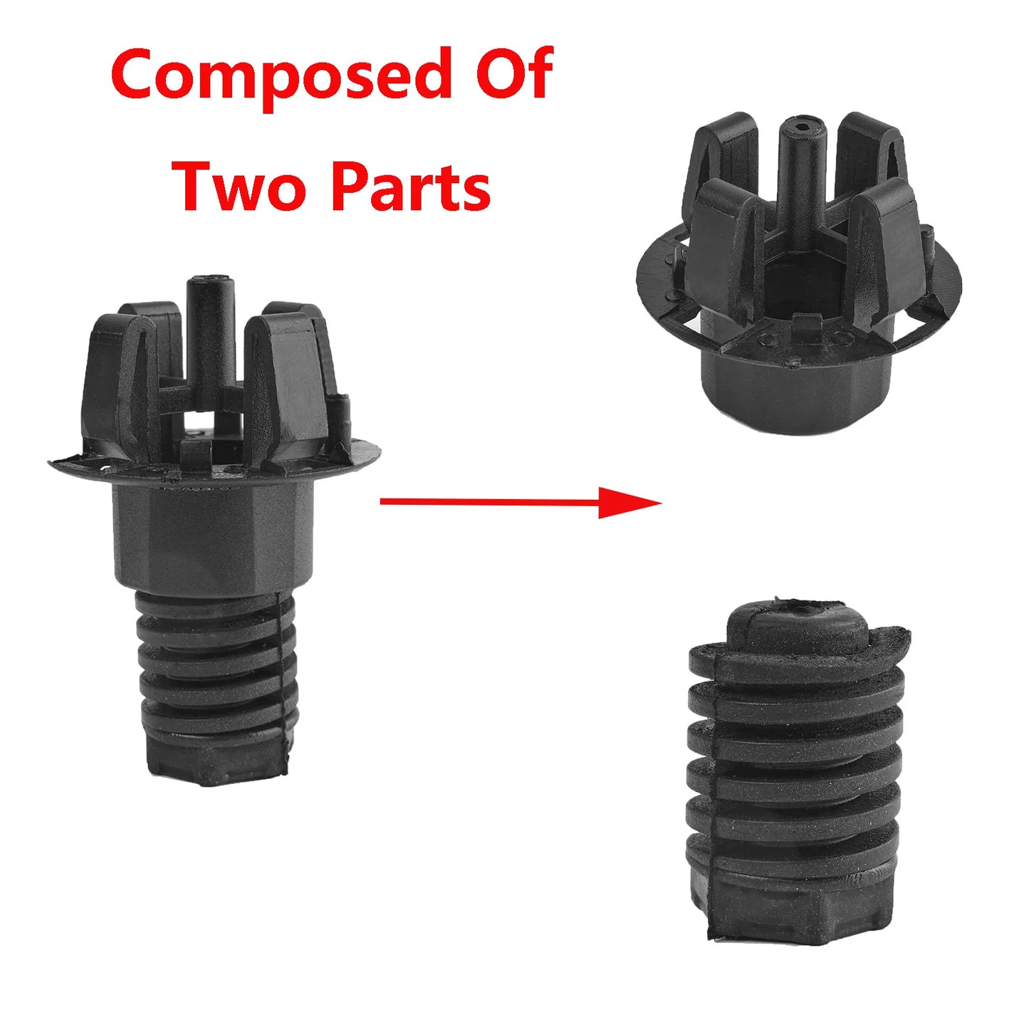 Bonnet Hood Slam Stop Adjuster Bolt Buffer Block for BMW 3 5 6 7 Series X3
