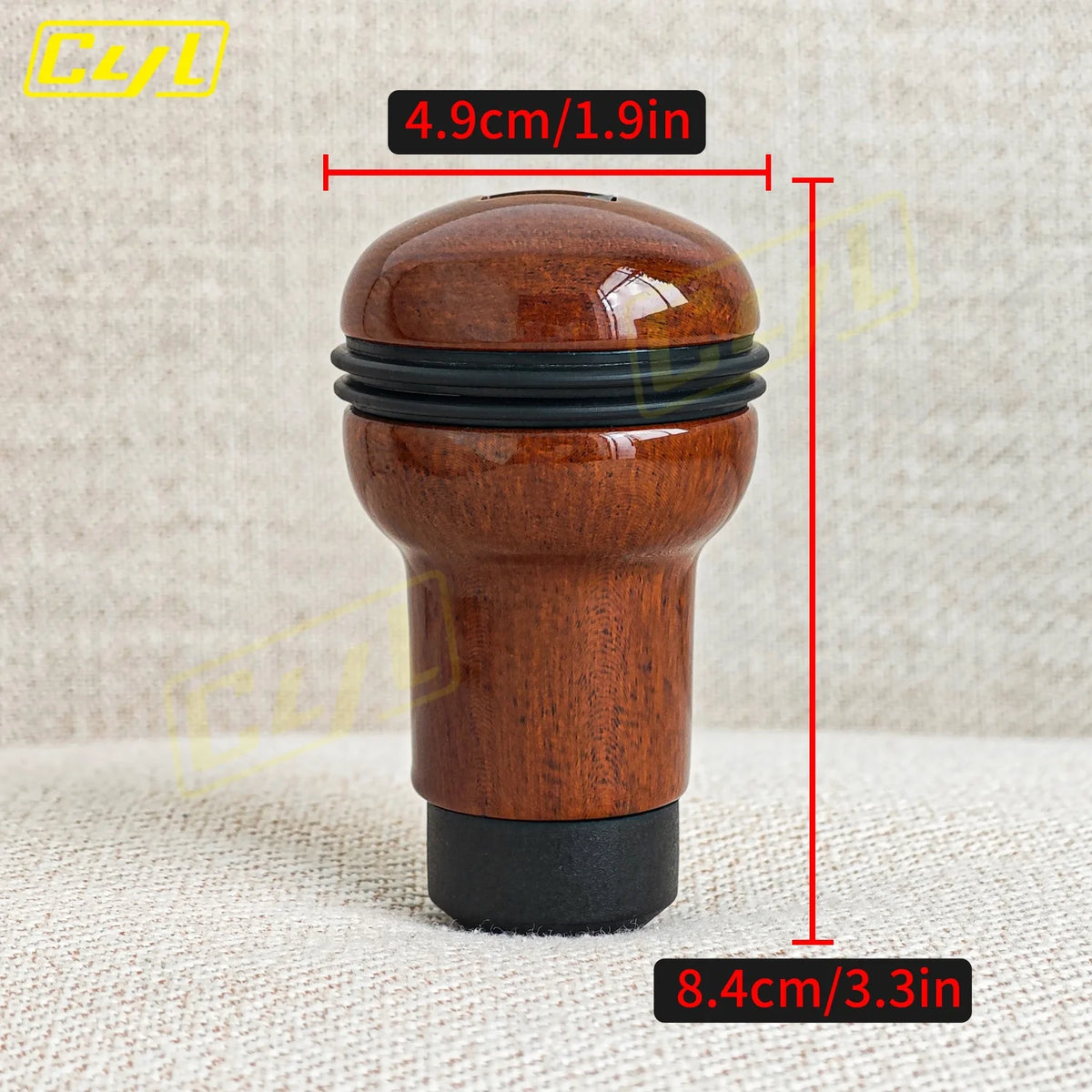 JDM Real Wood Mahogany Gear Shift Knob Manual Car Shifter Knob Interior