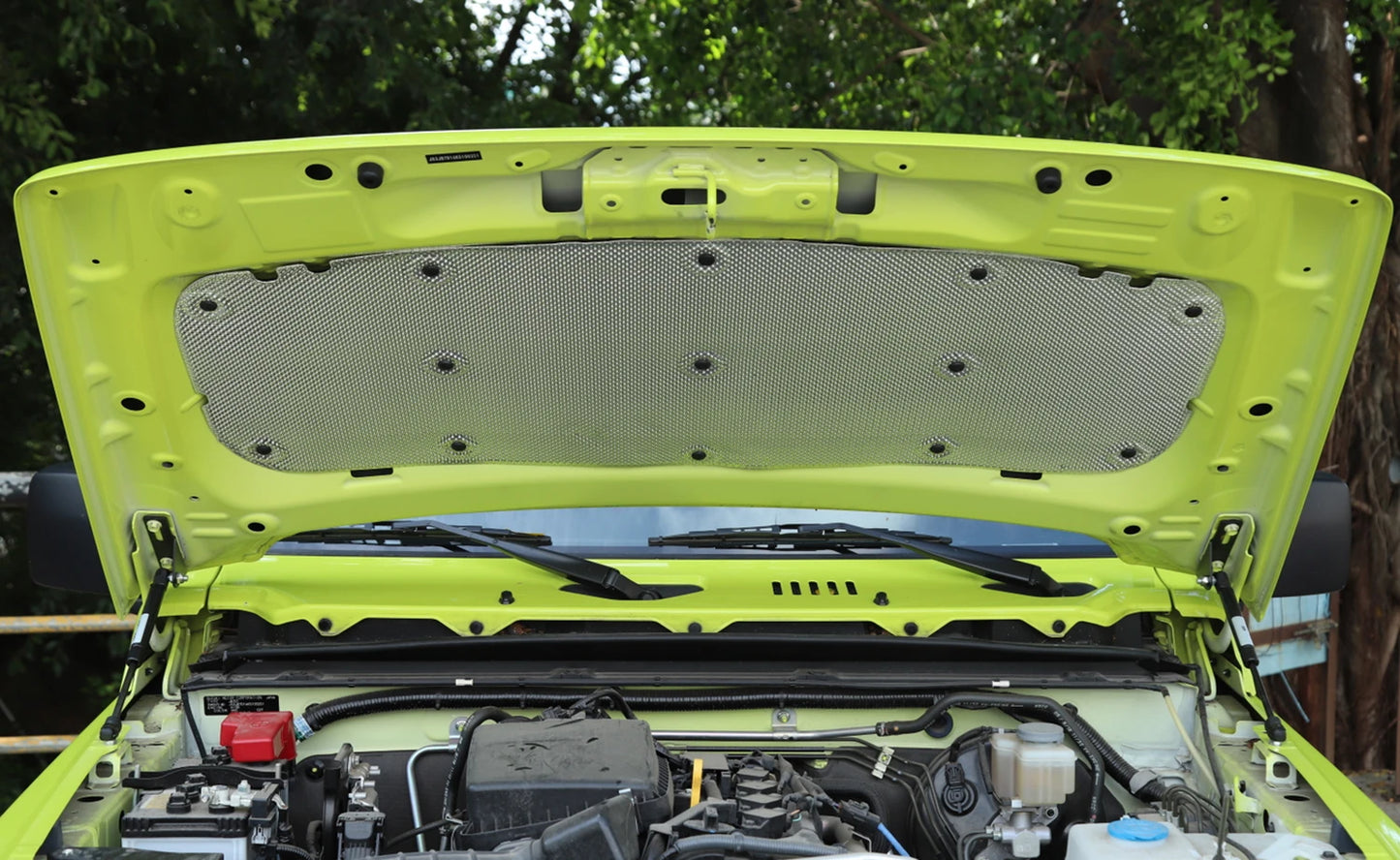 Engine Hood Heat & Sound Insulation Pad for Suzuki Jimny JB64 JB74 2019–2023