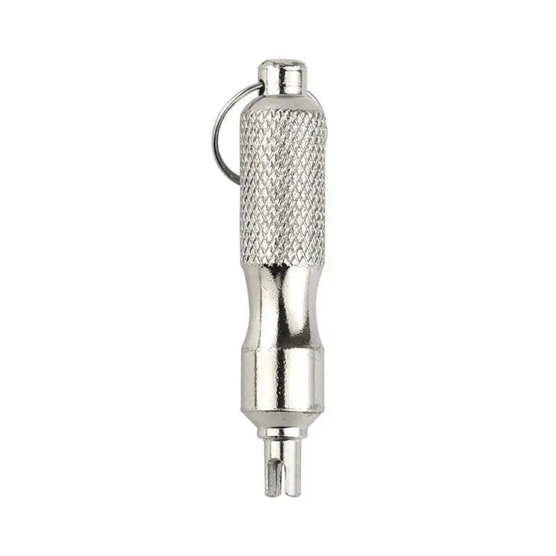 Portable Tire Valve Core Wrench Remover Tool Car Bicycle Keychain