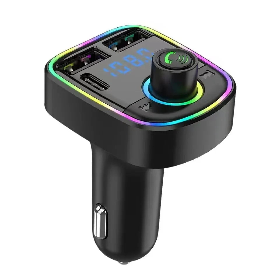 Bluetooth FM Transmitter Car Radio Adapter Hands Free MP3 Player USB Charger