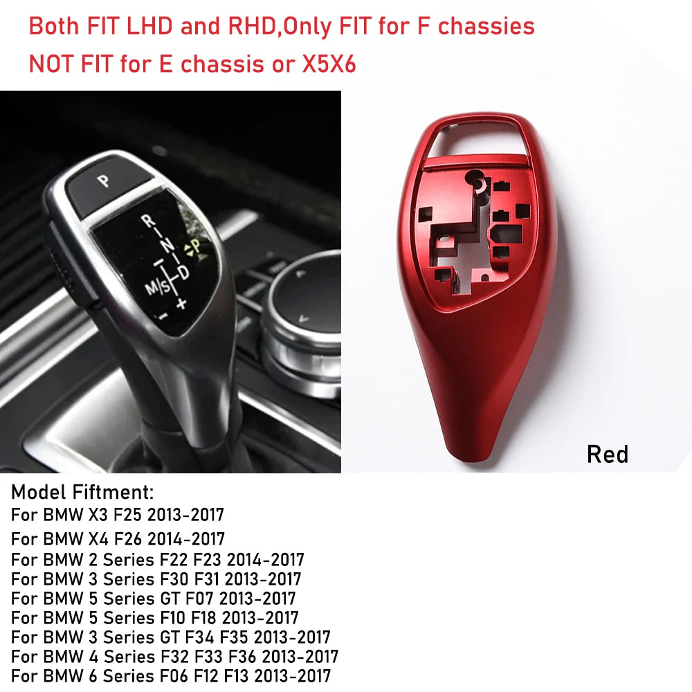 Gear Shift Knob Cover Trim Replacement for BMW F10 F11 F20 F22 F25 F30 F31