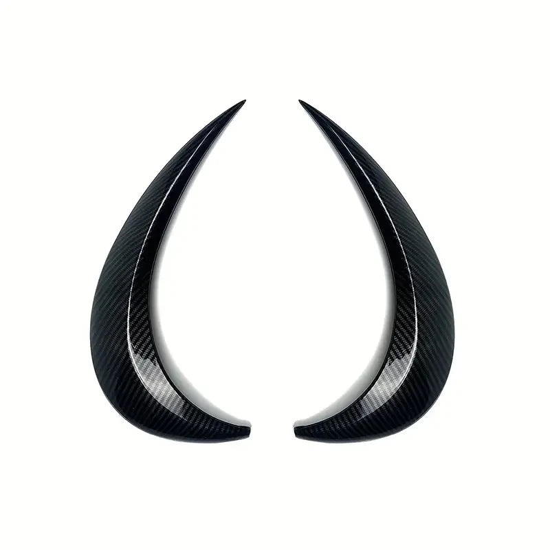 Gloss Black Headlight Eyebrow Eyelid Trim for Volkswagen Beetle 2012–2018