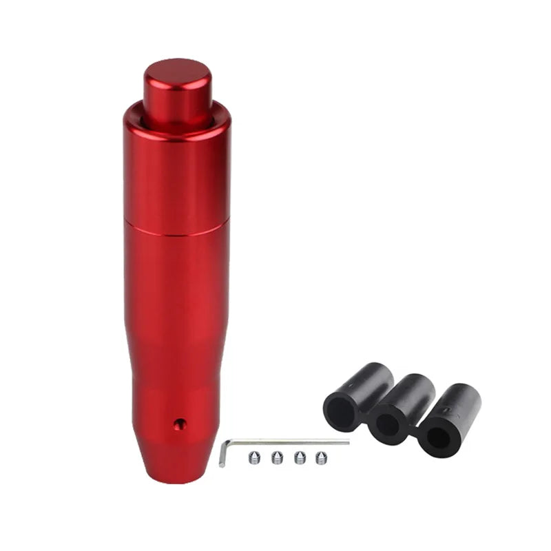 Universal Metal Automatic Gear Shift Knob with Push Button Shifter