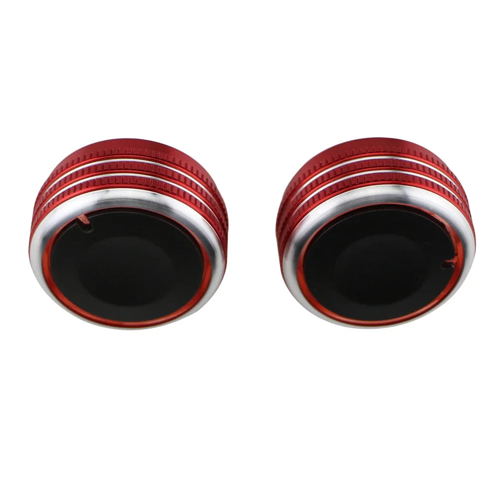 2Pcs AC Control Knobs for Hyundai Solaris 2017-2021 Kia Rio K2 KX Cross