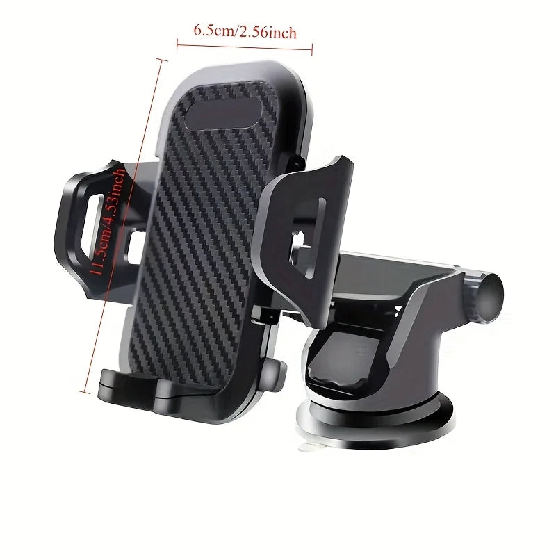 Universal Car Phone Holder Suction Cup Mount Stand iPhone Samsung Xiaomi