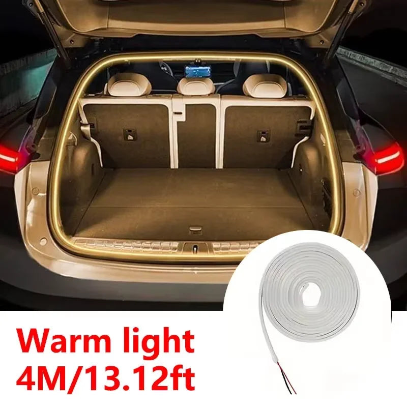 Car Trunk LED Light Strip Automatic Sensor Tailgate Ambient Interior Lamp