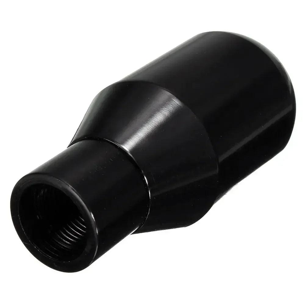 Universal 5 Speed Black Aluminum Manual Gear Shift Knob JDM Car Shifter Lever