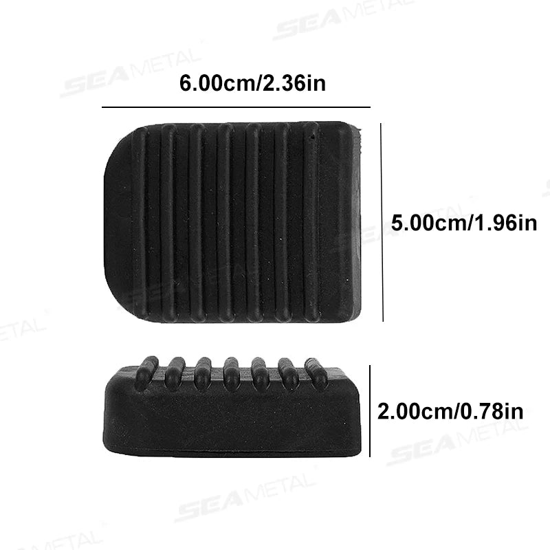Motorcycle Kickstand Pad Rubber Side Stand Support Plate Parking Base