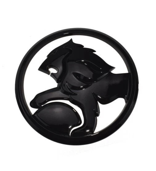 Holden Gloss Black Metal Boot Badge Emblem 95mm for Commodore VY VZ SS SV6 NEW