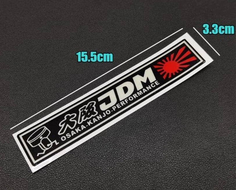 JDM Osaka Black Decal Sticker for Toyota Nissan Subaru Nissan Mitsubishi Mazda