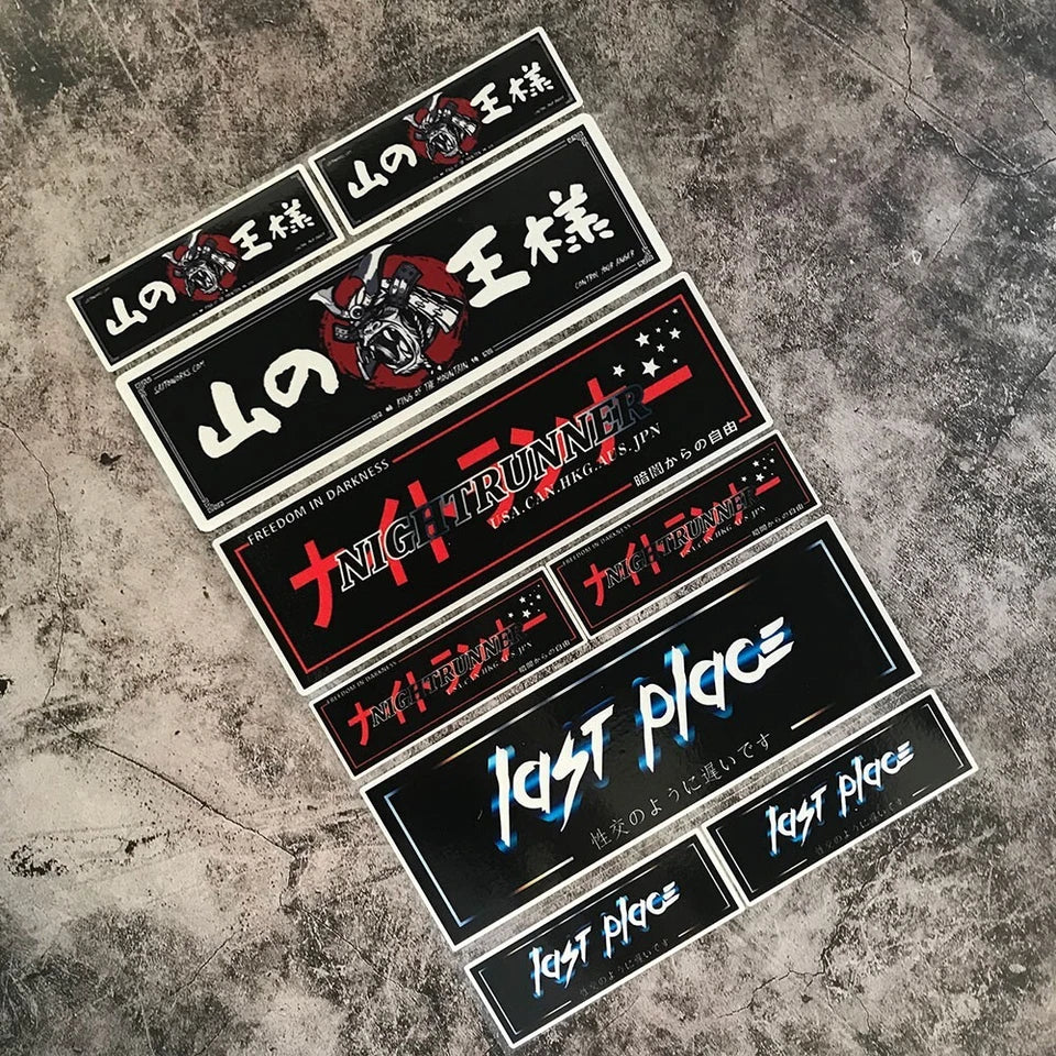 3 King of the Mountain Decals Sticker for Toyota Honda Mazda Subaru Mitsubishi