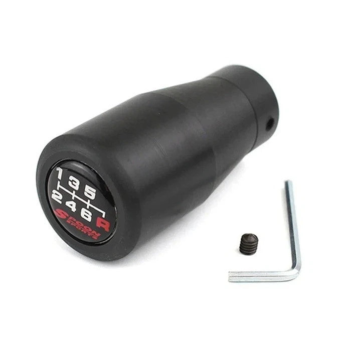 Spoon 5 & 6 Speed White Black Gear Shift Knob Replacement for Honda M10x1.5