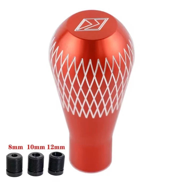 K Tune Aluminium JDM Design Gear Shift Knob M8x1.25 M10x1.25 M10x1.5 M12x1.25