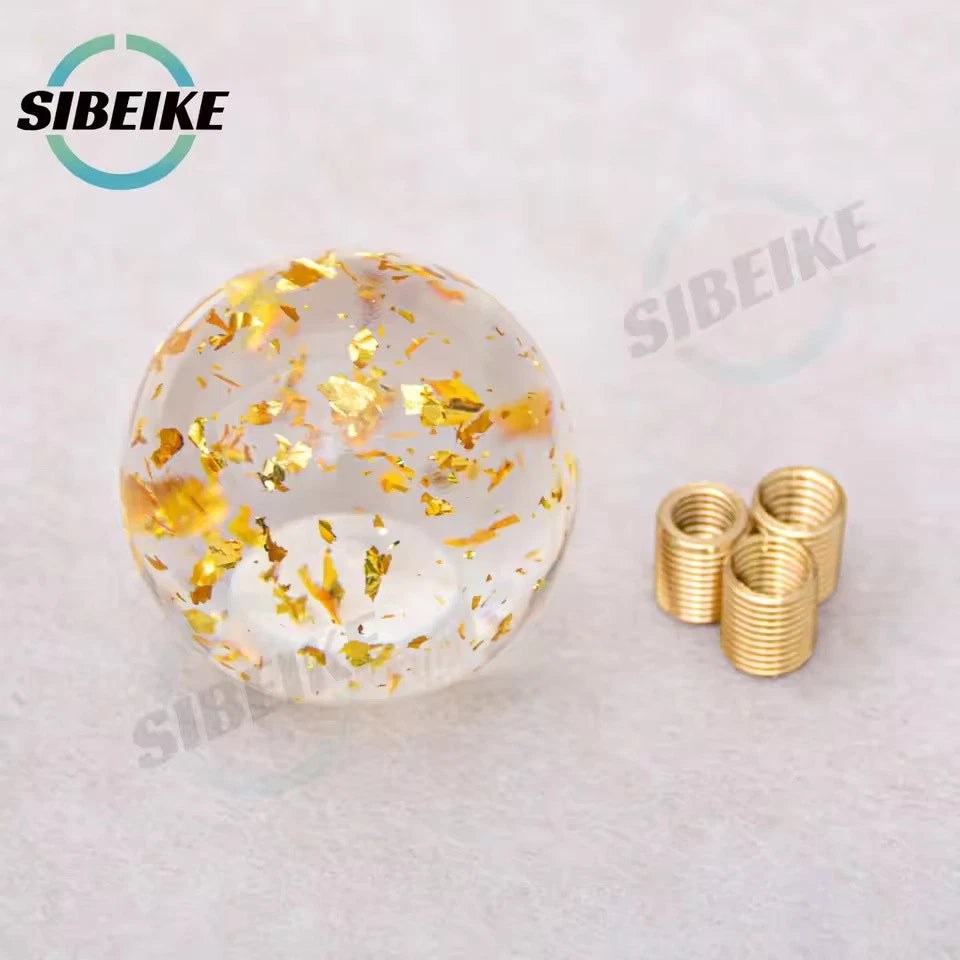 JDM Acrylic Ball Shift Gear Knob Universal M12x1.25 M10x1.5 M10x1.25 M8x1.25