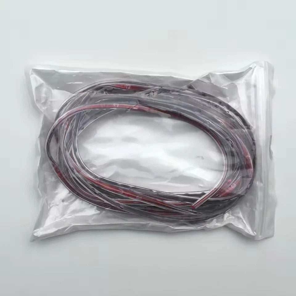 5M Car Door Edge Protector Strip Universal Rubber Guard with Adhesive Scratch