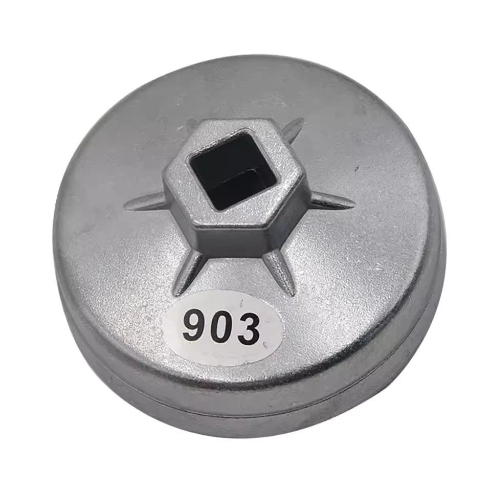 74mm 14-Flute 903 Aluminum Oil Filter Wrench Cap for Mercedes-Benz Removal Tool