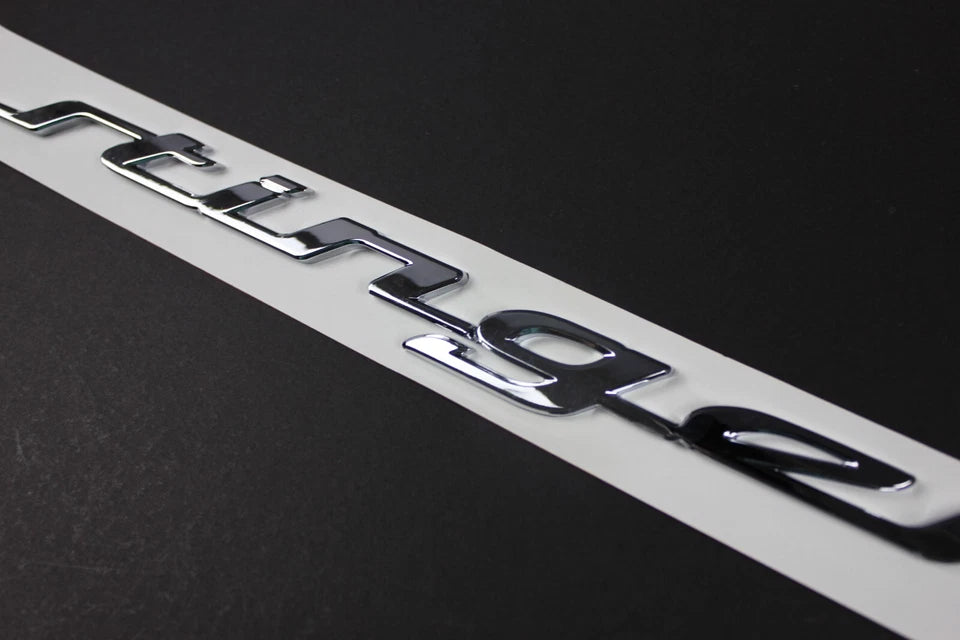 NEW Style Stinger Chrome Silver Boot Badge Emblem for Kia Stinger GT Line 375mm