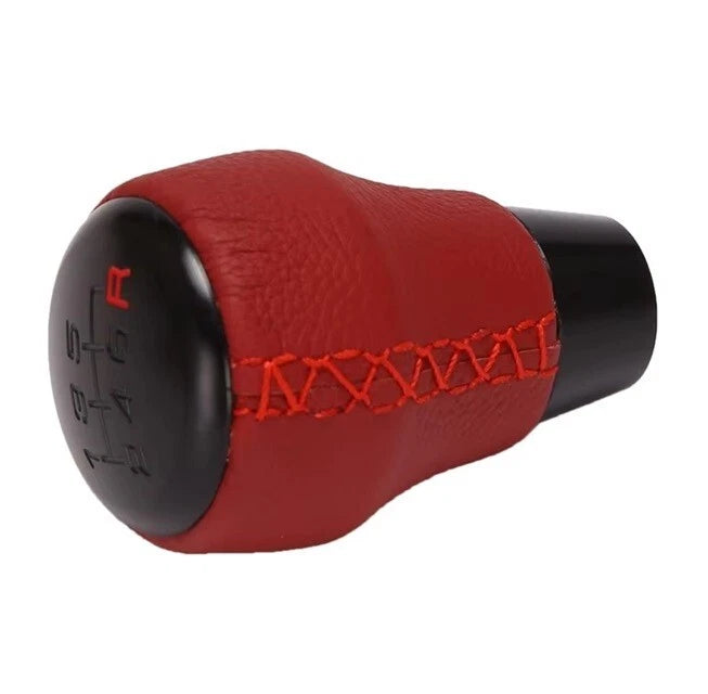 Type R 6 Speed Red Leather Gear Knob for Honda Civic FD2 EK9 EG6 GK5 GD3 GK9 DC5