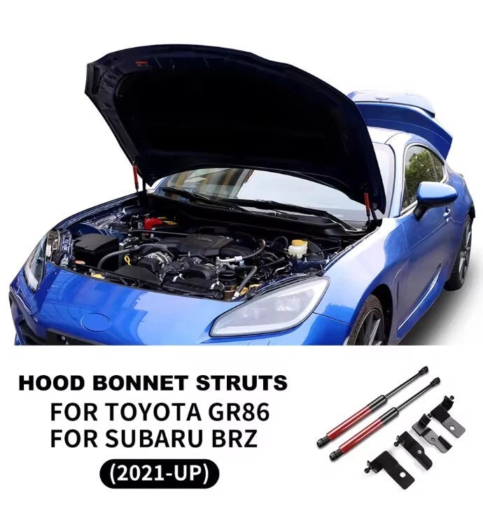 Hood Bonnet Gas Strut Set for Toyota GR86 & BRZ 2021 2022 2023 2024 NEW