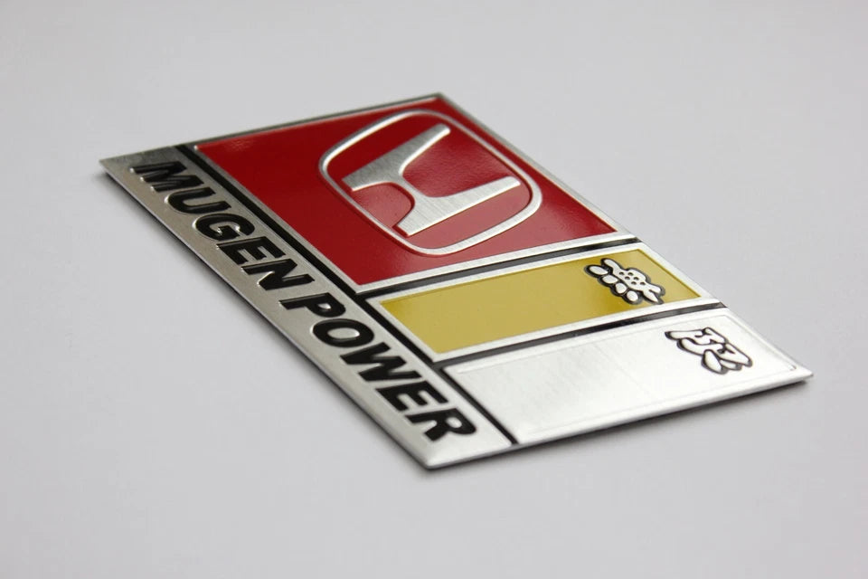 Mugen Power Car Badge Decal for Honda Integra Civic Accord Jazz HRV CRV CRX SUV