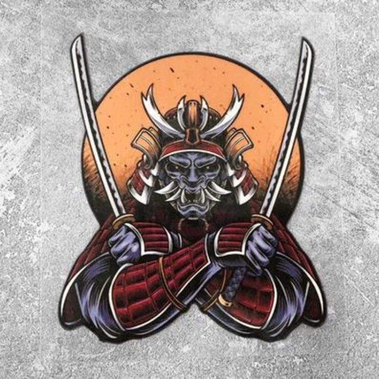 Japanese Samurai Katana Car Decal Sticker for Mitsubishi Hyundai Toyota Honda