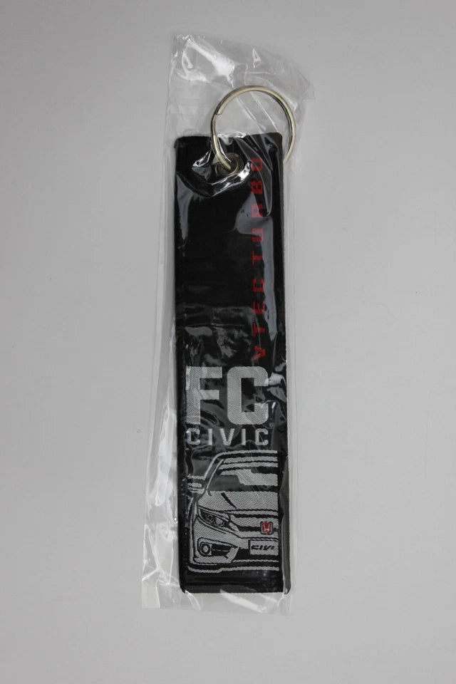 Honda Type R Nylon Embroidery Keyring Key Holder for Honda Civic Mugen RR FC