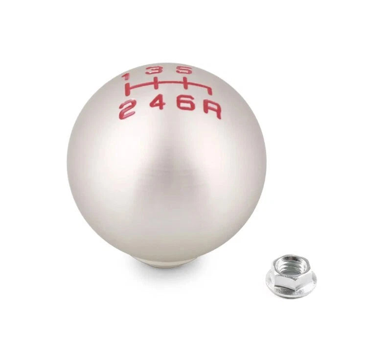 Ball Gear 6 Speed Shift Knob Silver for Honda FD2 FN2 EP3 Type R DC5 CL7 CL9