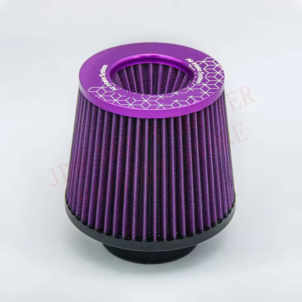 76mm High Flow Air Filter Universal 3" Cold Air Intake Filter Car Performance