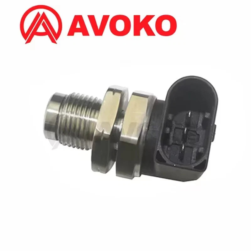 1800Bar CR Fuel Pressure Rail Sensor for BMW X3 X5 X6 E46 E53 E60 E61 E63 E71 E7