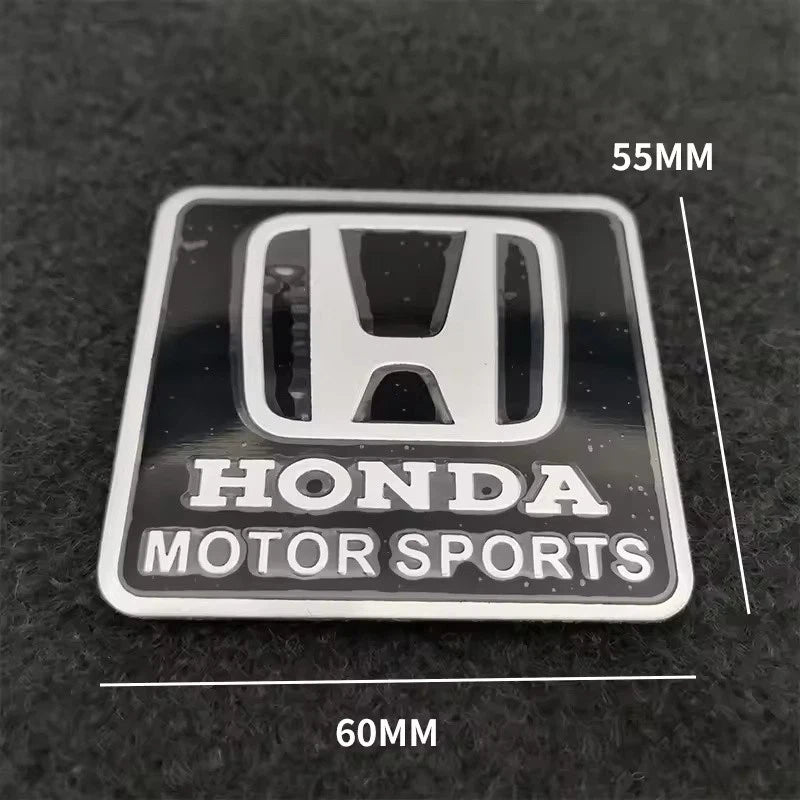 Mugen Car Emblem Badge Sticker for Honda Civic, Accord, CRV, Jazz, and HRV