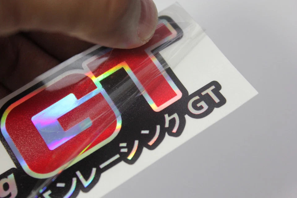 Advan Racing GT Reflective Car Sticker Decal Vinyl Sticker 155mm x 37mm