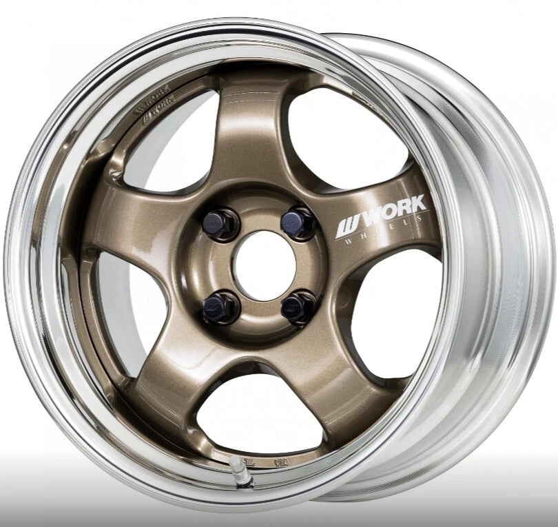 4 x Work Wheels Meister Wheel Decal Sticker White for CR01 S1 I1 M1 S1HC Xstrap