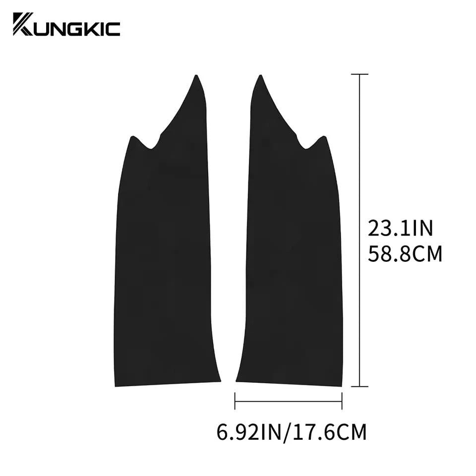 Suede A-pillar Protective Sticker For Subaru BRZ Toyota GR86 2021 2022 2023 2024