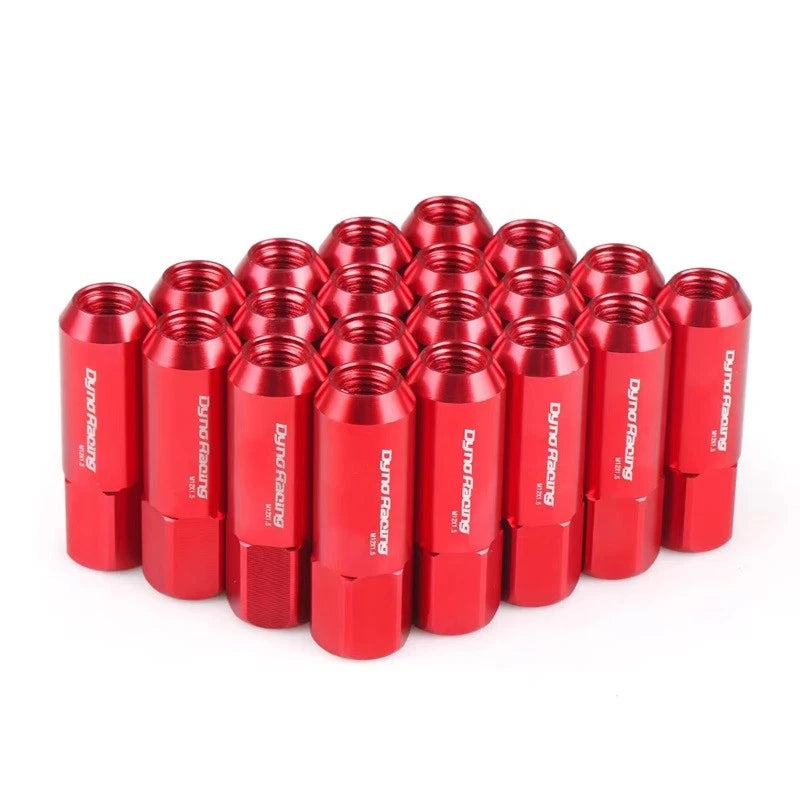 Dyno Racing Wheel Lug Nuts M14x1.5 20Pcs Set Black Red Blue Gold for Holden VF