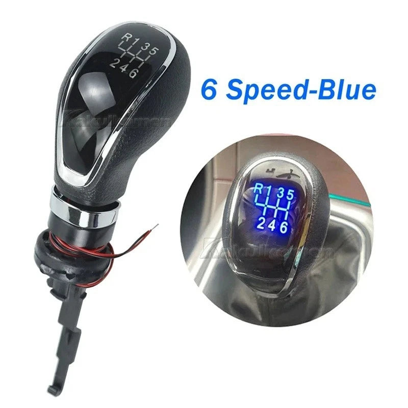 LED 5 / 6 Speed Gear Knob Shifter for Holden Buick Opel Astra Insignia 09 - 13