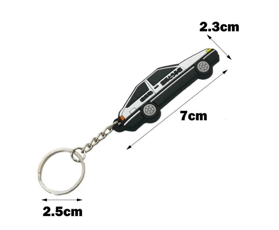 Initial D Keyring Key Holder JDM Accessory for Toyota AE 86 Trueno GT GR Corolla