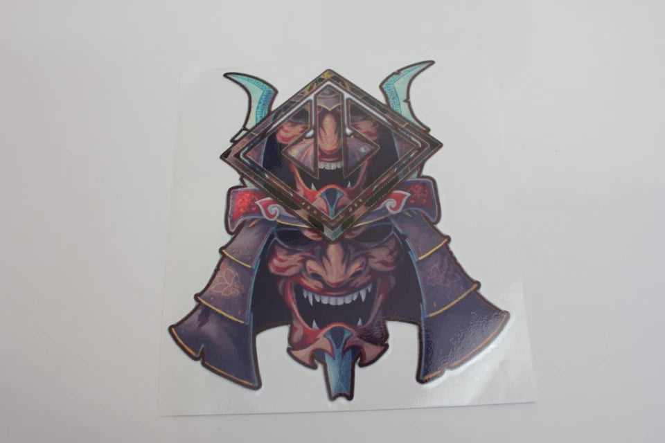 Japan Red Samurai Decal Sticker for Toyota Hyundai Suzuki Yamaha Mitsubishi KIA