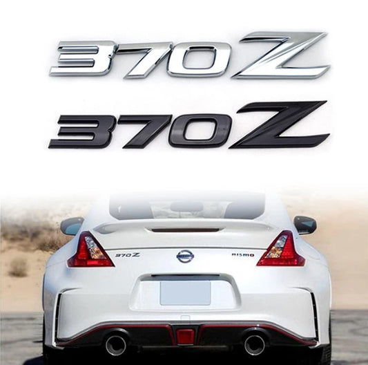 370Z Black ABS 150mm Badge for Nissan Fairlady Z Z34