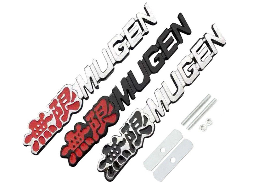 Mugen Grill Badge - 3D Metal Emplem (Universal)