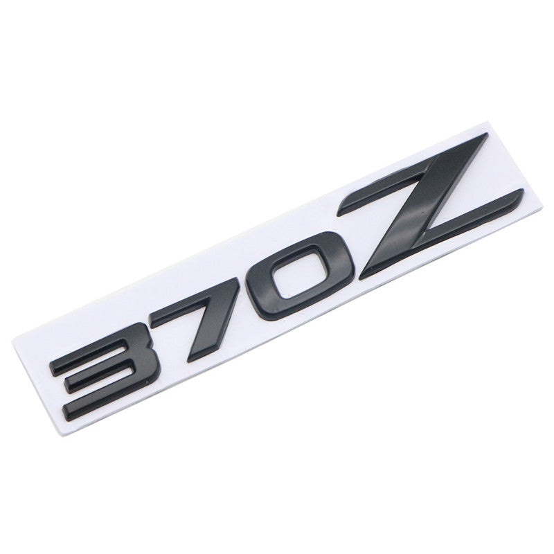 370Z Black ABS 150mm Badge for Nissan Fairlady Z Z34