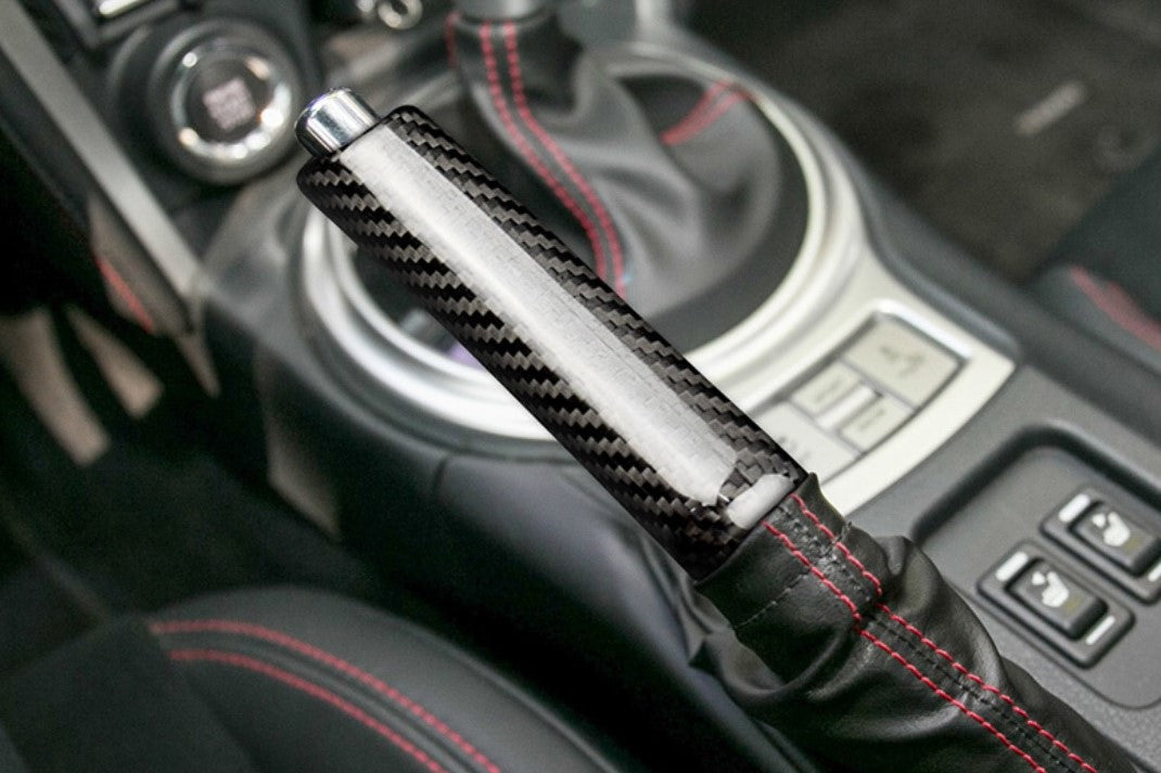 Hand Brake Cover Genuine Carbon Fibre Cover (Subaru BRZ 12+)(Toyota GT86 12-21 & GR86 22+)