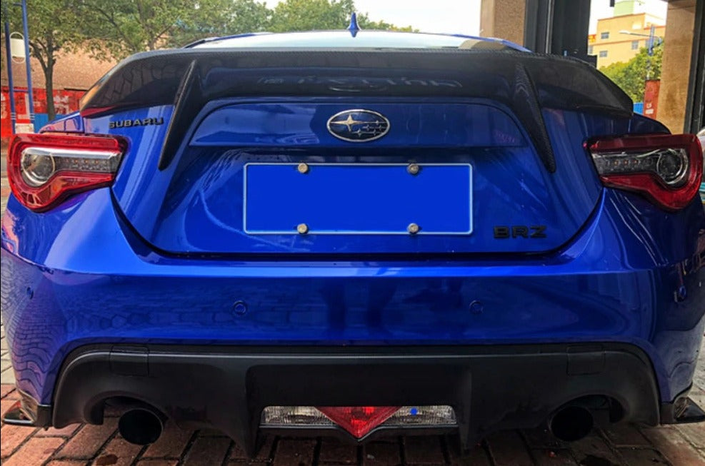 AB Flug Style Genuine Carbon Fibre Duck Bill Spoiler (Subaru BRZ 12-21) (Toyota GT86 12-21)